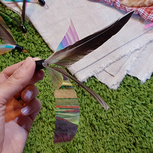 요란법석 똥파리 회전깃털[리필]